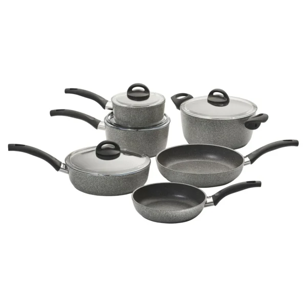 Ballarini Cookware Sets*10-Pc, Non-Stick, Pots And Pans Set Grey