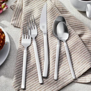 ZWILLING Flatware Sets*45-Pc Opus Satin Flatware Set, 18/10 Stainless Steel Silver