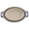 STAUB Baking Dishes*2-Pc, Oval, Baking Dish Set, Dark Blue