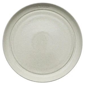 STAUB Dinner Plates*4-Pc, Salad Plate Set White Truffle