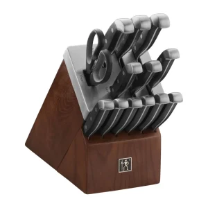 HENCKELS Knife Block Sets*14-Pc, Self-Sharpening Knife Block Set, Black Matte