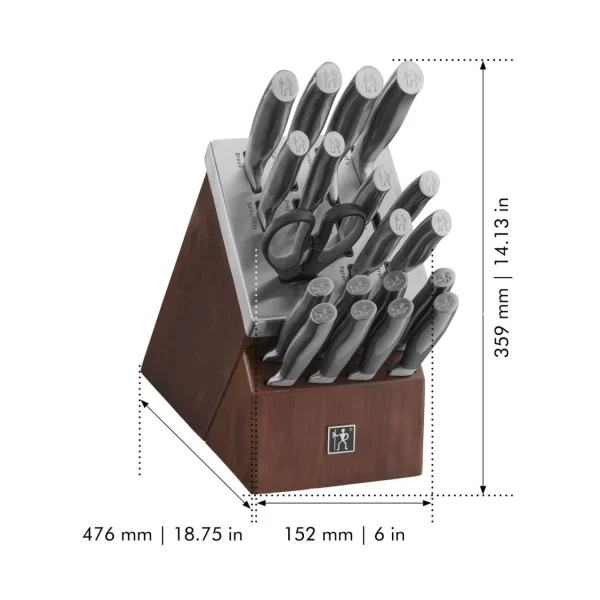 HENCKELS Self Sharpening Knife Sets*20-Pc, Self-Sharpening Knife Block Set