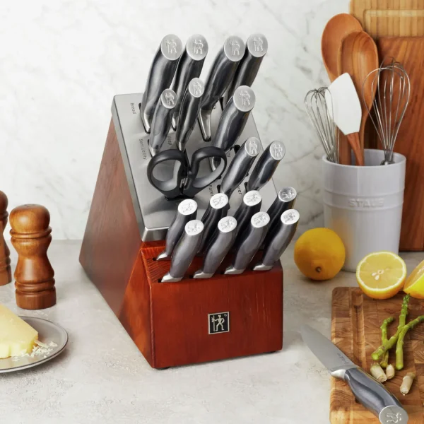 HENCKELS Self Sharpening Knife Sets*20-Pc, Self-Sharpening Knife Block Set