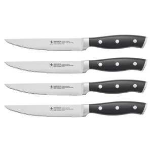 HENCKELS Steak Knife Sets*4-Pc, Steak Knife Set - Black Black Matte