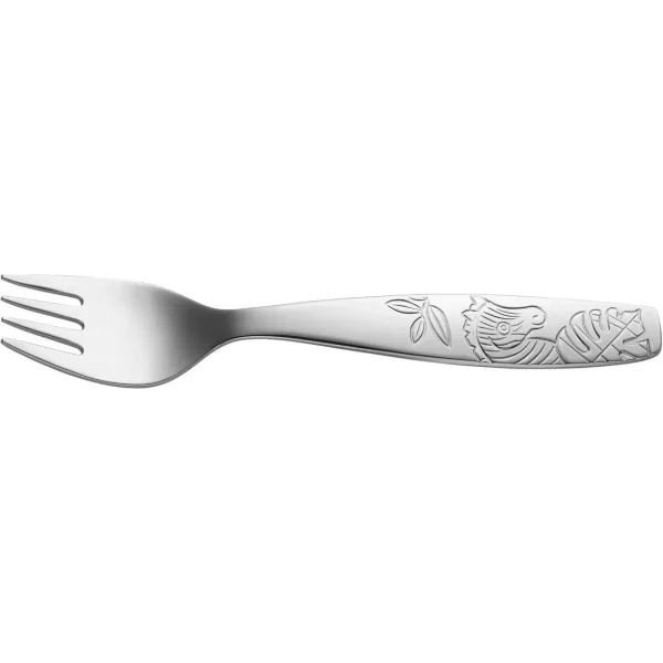 ZWILLING Kids Cutlery*4-Pc Twin Kids Jungle Flatware Set, 18/10 Stainless Steel Silver