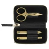 ZWILLING Manicure Sets*3-Pc, Zip Fastener Case Black Matte