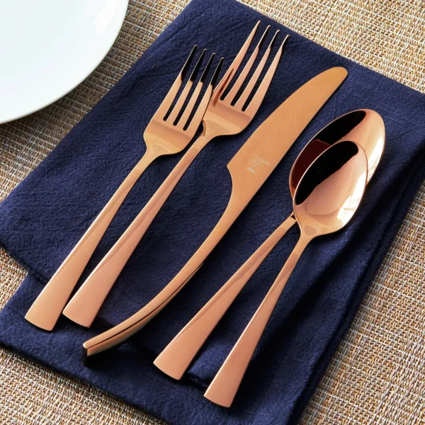 ZWILLING Flatware Sets*20-Pcgold Flatware Set, 18/10 Stainless Steel, Rose