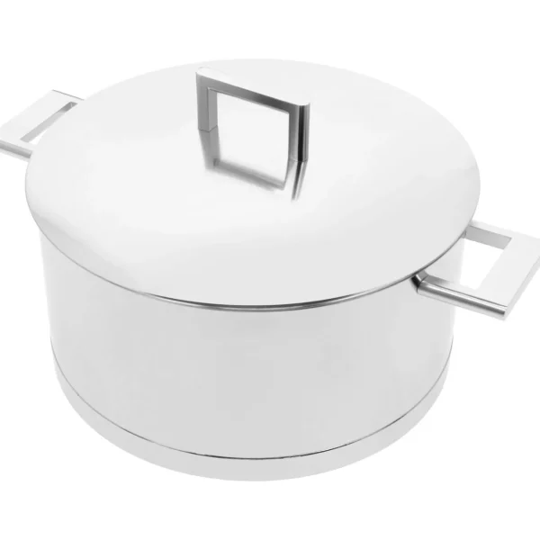 DEMEYERE Stew Pots*8.9 Qt, 18/10 Stainless Steel, Dutch Oven With Lid Silver
