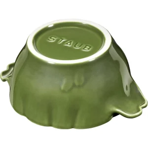 STAUB Specialty Cookware*0.475 Qt, Artichoke, Petite Cocotte, Basil