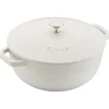 STAUB French Ovens*3.75 Qt, Essential French Oven, White