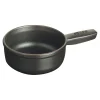 STAUB Fondue Sets*0.375 Qt, Mini Cheese Fondue Pot, Black Matte