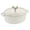 ZWILLING Dutch Ovens*5.75 Qt, Oval, Coq Au Vin Cocotte, White