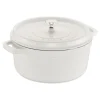 STAUB Dutch Ovens*5.5 Qt, Round, Cocotte, White