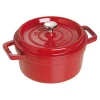 STAUB Dutch Ovens*2.75 Qt, Round, Cocotte, Cherry