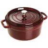 STAUB Dutch Ovens*5.5 Qt, Round, Cocotte, Grenadine