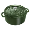 STAUB Dutch Ovens*4 Qt, Round, Cocotte, Basil