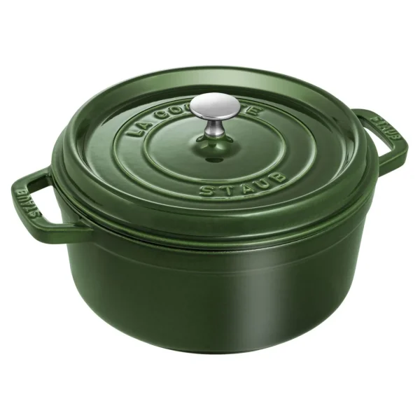 STAUB Dutch Ovens*4 Qt, Round, Cocotte, Basil