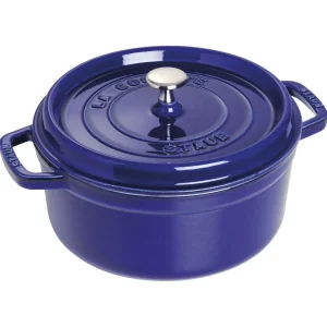 STAUB Dutch Ovens*5.5 Qt, Round, Cocotte, Dark Blue