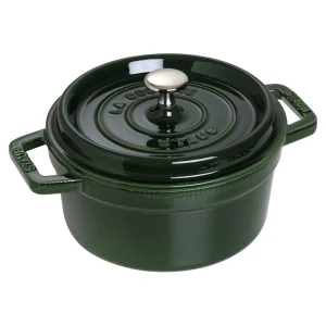 STAUB Dutch Ovens*2.75 Qt, Round, Cocotte, Basil