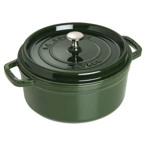 STAUB Dutch Ovens*5.5 Qt, Round, Cocotte, Basil