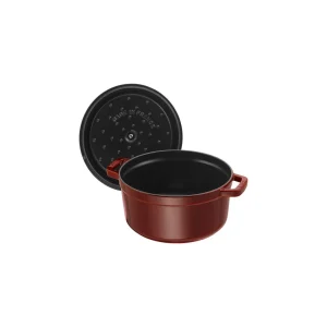 STAUB Dutch Ovens*2.75 Qt, Round, Cocotte, Grenadine