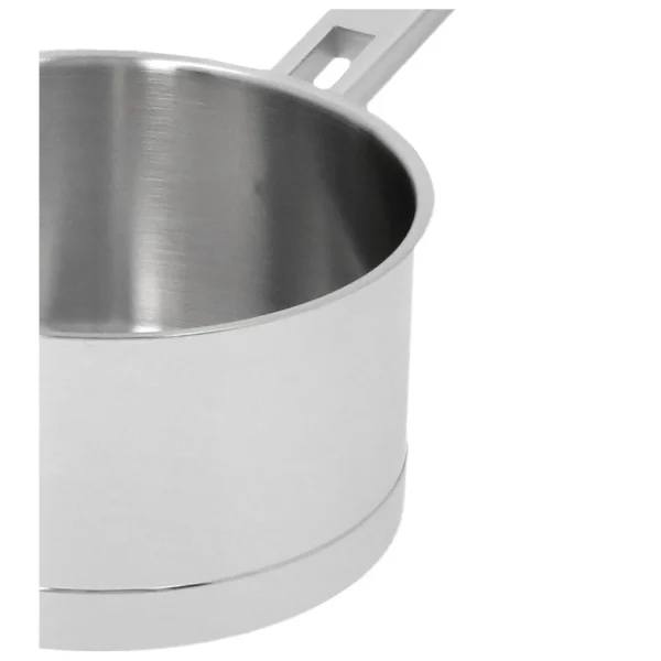 DEMEYERE Saucepans*1.1 Qt Sauce Pan With Double Walled Lid, 18/10 Stainless Steel Silver