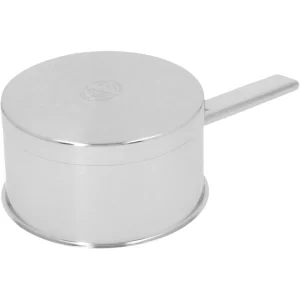 DEMEYERE Saucepans*1.1 Qt Sauce Pan With Double Walled Lid, 18/10 Stainless Steel Silver