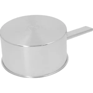 DEMEYERE Saucepans*2.25 Qt Sauce Pan With Double Walled Lid, 18/10 Stainless Steel Silver