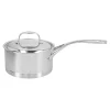 DEMEYERE Saucepans*2.25 Qt Sauce Pan With Lid, 18/10 Stainless Steel Silver