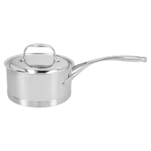 DEMEYERE Saucepans*1.6 Qt Sauce Pan With Lid, 18/10 Stainless Steel Silver