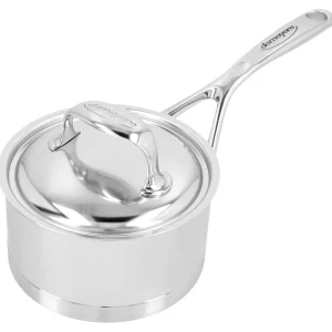 DEMEYERE Saucepans*1.1 Qt Sauce Pan With Lid, 18/10 Stainless Steel Silver