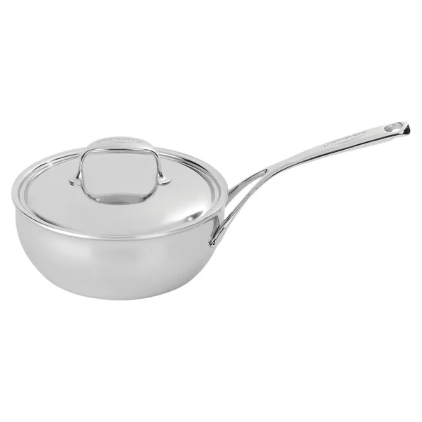 DEMEYERE Saucepans*2.6 Qt Saucier  , 18/10 Stainless Steel