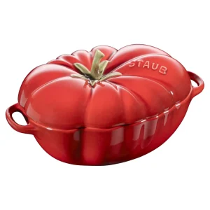 STAUB Specialty Cookware*0.525 Qt, Tomato, Petite Cocotte, Cherry