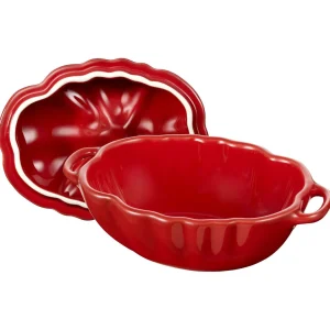 STAUB Specialty Cookware*0.525 Qt, Tomato, Petite Cocotte, Cherry