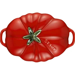 STAUB Specialty Cookware*0.525 Qt, Tomato, Petite Cocotte, Cherry