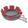 ZWILLING Specialty Kitchen Utensils*Silicone, Pan Protector Red